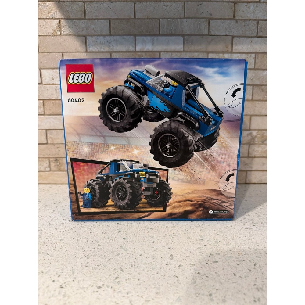 LEGO City 60402 Monster Truck Building Toy Set 148 PCS New Sealed - Picture 2 of 2